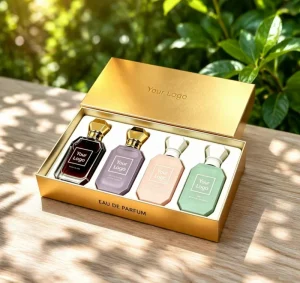 Customized Private Label OEM Floral Long lasting Spray Lotion Eau De Parfum Women’s Perfume Set Gift 100ml Guangdong