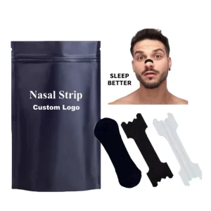 Customized Sports Nasal Strips New Design Breathing Mouth Tape Hypoallergenic Sleep Better Nose Health Care