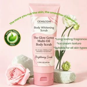 Customized Whitening Scrub for Face and Body Improve Acne Issues Body Bleaching Scrub Unclog Pores Body Exfoliating Scrubs