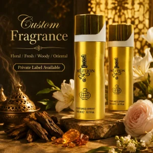 Daily Care Fresh Scent Arabic Body Spray Perfume Fragrance Body Deodorant Mist Spray for All Skin