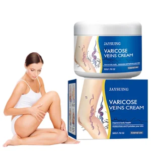 Daily Convenient Outdoor Leg Skin Care Menthol Shea Butter Softening Varicose Vein Repair Cream