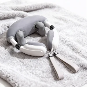 Daily Essential Rechargeable Heating Vibration Portable Smart Neck & Shoulder Massager During Commute or Travel