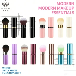 Daily Facial Single Blush Brush Professional Beauty Tool suitable for beginner learners to practice basic cheek makeup