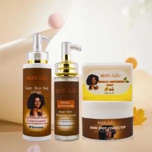 Dark Spot Cream Bleaching Whitening Body Lotion for Black Skin Face Skin Care Set