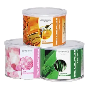 Depilatory Canned Wax 400g Hot Sugar Oil based Water based Formulas Suitable for Bikini Full Body Use