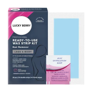 Depilatory Non-Woven Vegan Organic Custom Logo Accepted Intimate Body Underarm Hair Removal Easy for Waxing Strips