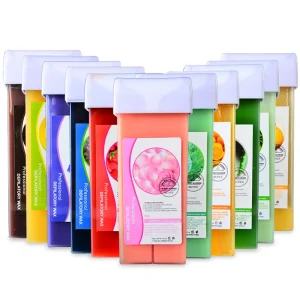 Depilatory Oil Wax 16 Different Flavors Scent Skin Body Care Hair Removal 100g Home Salons Use Oil Wax Bar Blocks for Wax Melter