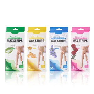 Depilatory Strip Armpit Leg Hair Removal Patch Cold Wax Strips Hair Remover Wax Paper for Sensitive Skin