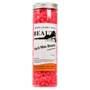 Depilatory Wax Beads Sensitive Skin Hard Wax Beans for Arm Leg Underarm Bikini Brazilian Hard Wax Beads for Hair Removal