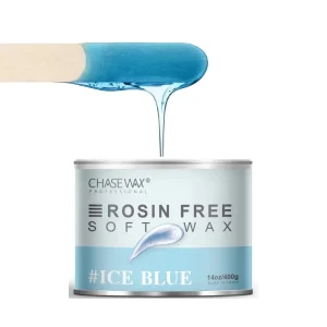 Depilatory Wax Supplier Ice Blue Rosin Free Soft Wax for Salon Spa