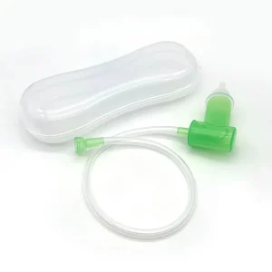 Detachable Baby Care Manual Baby Nasal Aspirator with Silicone Teat