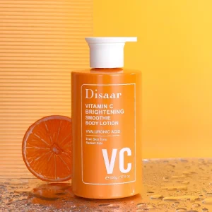 Disaar Vitamin c Body Whitening Lotion Smoothie Cooling Soothing Even Skin Tone Hyaluronic Acid Body Lotion Cream Bulk in Stock