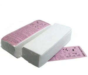 Disposable Body Waxing Strips 100 Pcs Hair Removal Depilatory Paper Nonwoven Epilator Wax Strip Paper