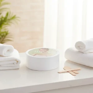 Disposable Depilatory Wax Paper Strips 100% Cotton Roll Beauty Salon Use 3.25inches X 40Yards Bleached Muslin Hair 600g