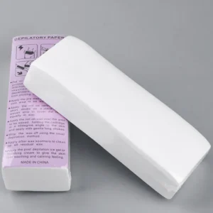 Disposable Non Woven Fabric Wax Strips for Body Hair Removal Depilatory 7*20cm Wax Paper Supplies