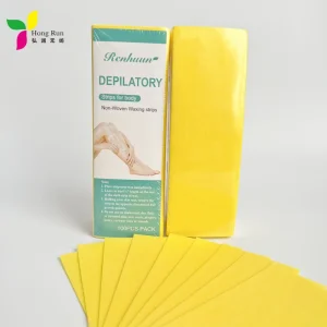 Disposable Nonwoven Fabric Wax Paper for Hair Removal Hair Remover Wax Sheet