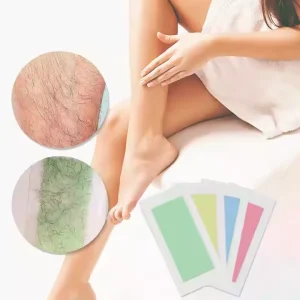 Disposable Rayon Hair Removal Waxing Strips Non Woven Fabric Depilatory Wax Papers for Convenient Hair Removal