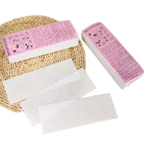 Disposable Salon Hair Removal Vegan Wax Strips Suitable for Beauty Use