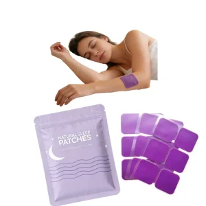 Disposable Sleep Well Patch with Lavender Hypoallergenic & Breathable for Stress Relief Calming Body Use for Adults Night Rest