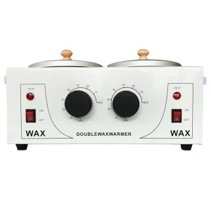 Double Burner Plug Free Hand Wax Heater for Hair Removal Beauty & Wax Therapy 500CC Capacity HE016 Made in Zhongshan