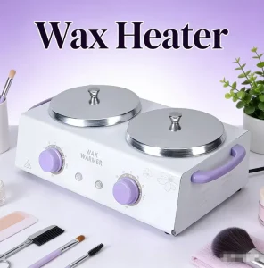 Double Pots Wax Warmer Facial Body Remove Hair Wax Bees Melting Electric Depilatory Wax Heater for Hair Removal