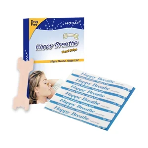 Drug Free Nasal Strips for Better Breathing Snoring Relief Strips for Adults Nighttime Sleep Improvement Paper Material