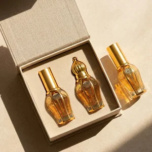 Dubai Style Luxury Roller on Essential10ml Thick Bottom Luxury Perfume Oil Roller Glass Bottle with Gift Box