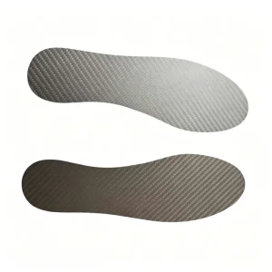 Durable Carbon Fiber Shoe Insole Plate CNC Cut for High Performance Sports Gear