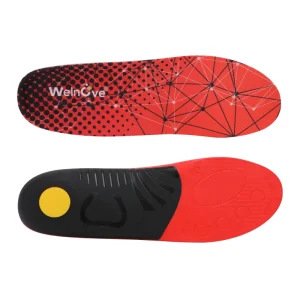 Durable PU Arch Support TPU High Rebound Spring Help Jumping Heel Protect Sports Comfort Insoles