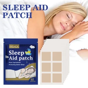 EELHOE Natural Plant Sleep Care Patch Gentle Body Sticker for Night Rest Comfort 48 Patches