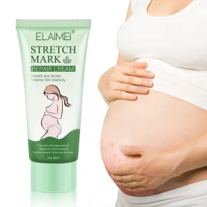ELAIMEI 60ml Stretch Mark Repair Firming Cream Pregnancy Stretch Mark Cream for Legs and Thighs