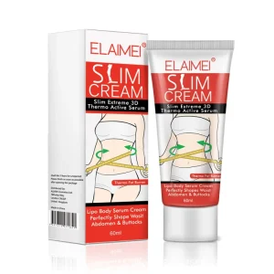 ELAIMEI Organic Hot Cream Fast Weight Loss Anti Cellulite Slimming Cream Belly Thigh Arm Waist Body Shaping