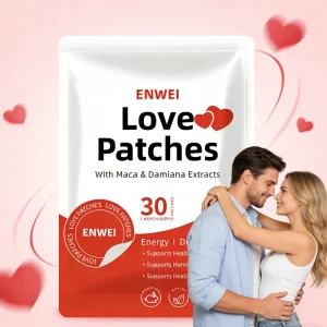 ENWEI Self Care Love Patches for Singles Boost Confidence Mood Red Ginseng Macau Extract Enhance Sexual Desire for Daily