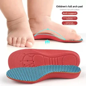 EVA Kids Arch Support Orthotic Plantar Fasciitis Pain Relief Insole Flat Foot Corrector Insoles