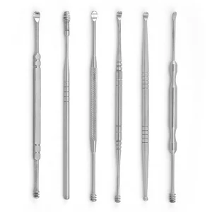 Ear Scoop Tool 6-piece Set for Personal Care with Multiple Functions. Ear Picking Is Lightweight and Easy to Carry