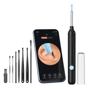 Earpick Detachable Ear Endoscope Camera 1080P Earscope 8MP Ear Canal Cleaner with Camera Ear Wax Remover Set