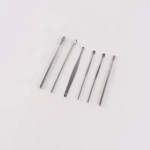 Earpick Scoop Set Professional Earwax Stainless Steel Earspring Earpick Full Set