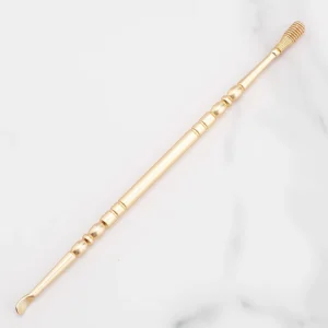 Earpick Stainless Repeated Use the Wax Cleaning Gold Seal Glair Earpick