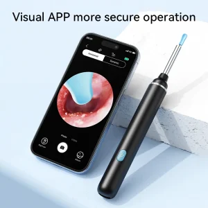 Earwax Removal Tool Ear Camera 4.3mm 5MP Wifi Wireless Connection APP Visible Earpick LED Wax Cleaner for Personal Care