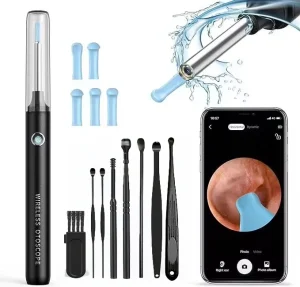 Earwax Remover Tool Set Ear Camera Endoscope Digital Otoscope 8MP 3.5mm 6LED Wifi Wireless Video Earpick Visual Ear Scope
