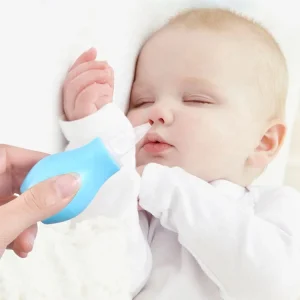 Easy Use Silicone Nasal Aspirator Baby Nose Suction Cleaner Vacuum Nasal Aspirator for Baby