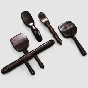 Ebony Wood Massage Therapy Pente Customized Body Massager 1 Set Gift Box Package 1 Year Guarantee Made