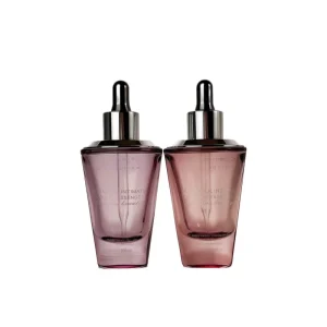 Eco Friendly 30ml Glass Serum Bottle Empty Cosmetic Essential Oil Perfume & Eye Drop Bottle with Luxury Dropper