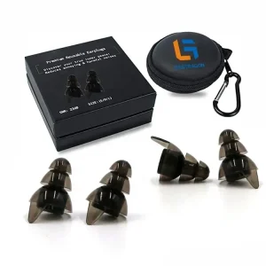 Eco Friendly Comfortable Earplugs Silicone Fashionable Earplugs Filter with String Best Acoustic Ear Plugs High Fidelity Safety
