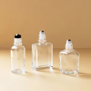 Eco friendly 10ml 8ml 5ml Oud Oil Attar Clear Glass Perfume Bottles