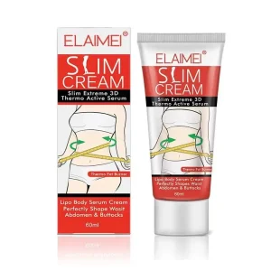 Elaimei Hot Fat Burning Slimming Cream for Tummy Waist Stomach Body Weight Loss and Cellulite Breakdown 60ml