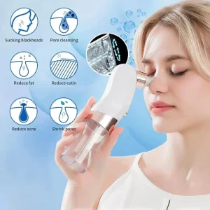 Electric ABS Material Nose Vacuum with LCD Display and USB C Charging