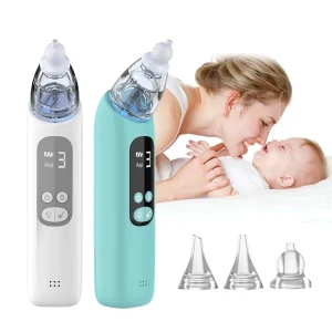 Electric Baby Nasal Aspirator Automatic Nose Mucus Sucker Cleaner Newborn Silicone Nasal Aspirator for Baby