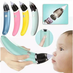 Electric Baby Nasal Aspirator Electric Nose Cleaner Sniffling Equipment Safe Hygienic Nose Snot Cleaner for Newborns