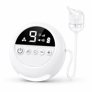Electric Baby Nasal Aspirator Rechargeable Infant Nose Cleaner Adjustable Suction BPA Free OEM Manufacturer